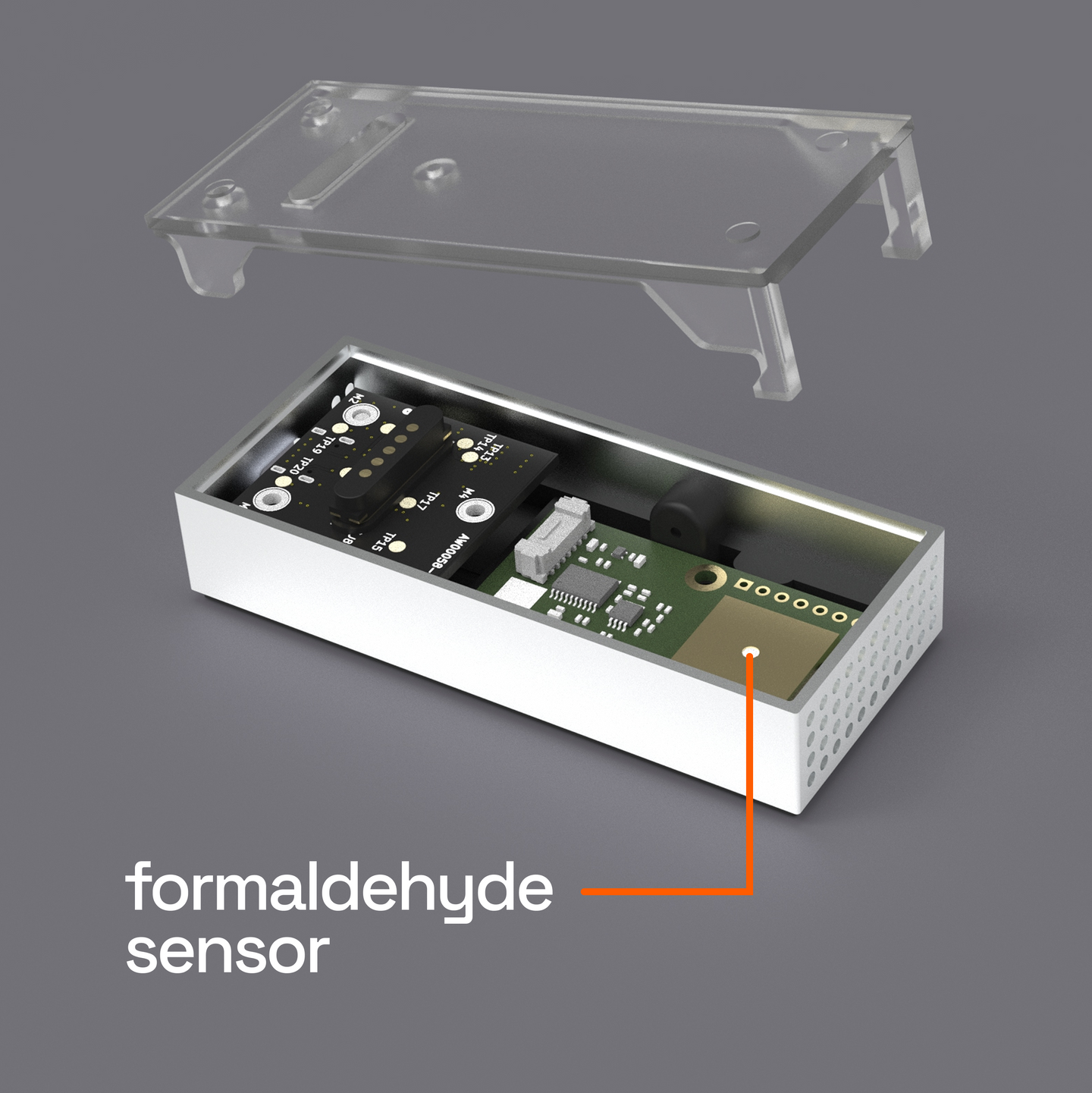 Charging Dock with Formaldehyde Sensor